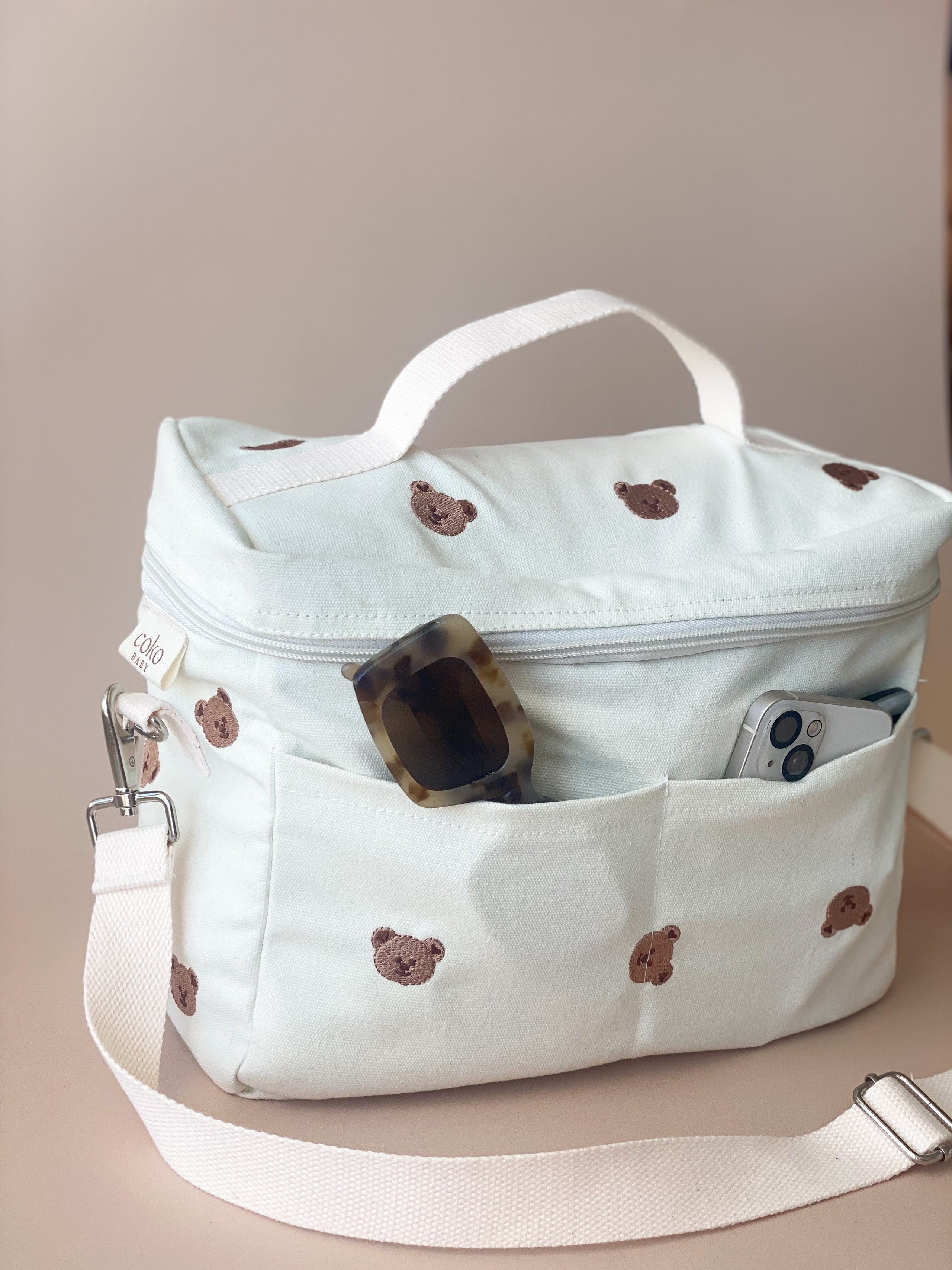 Nappy Bag Brown Bear